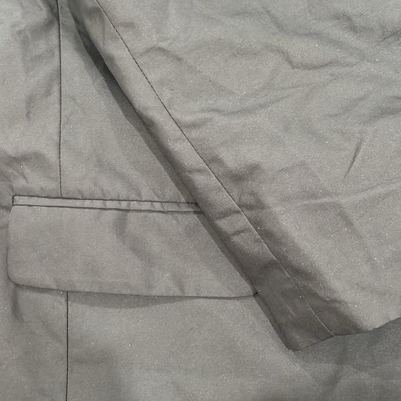 HERVE LEGER PARIS JACKET MENS 2 Button down Inside Pockets Split Back BRAND NEW - Picture 5 of 9